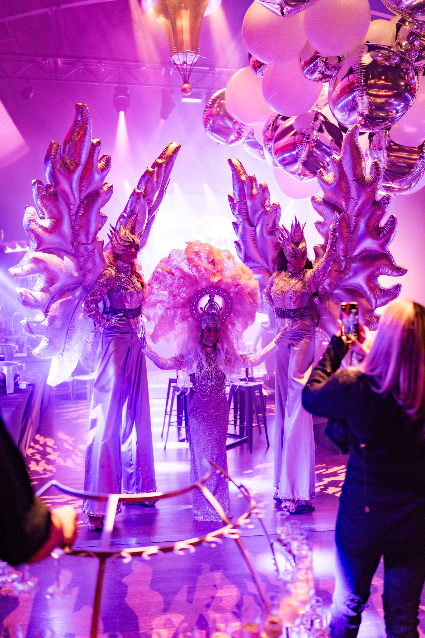 40th Anniversary Party RMB Gallery Photos Stilt Dancers 2