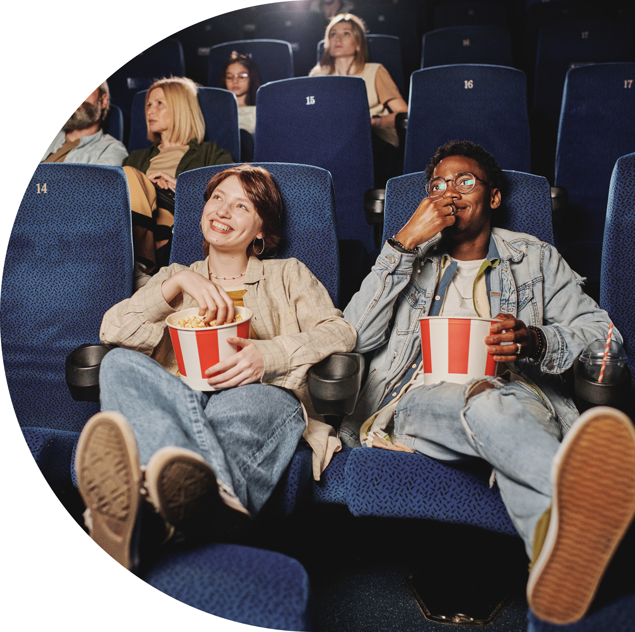 at the cinema
