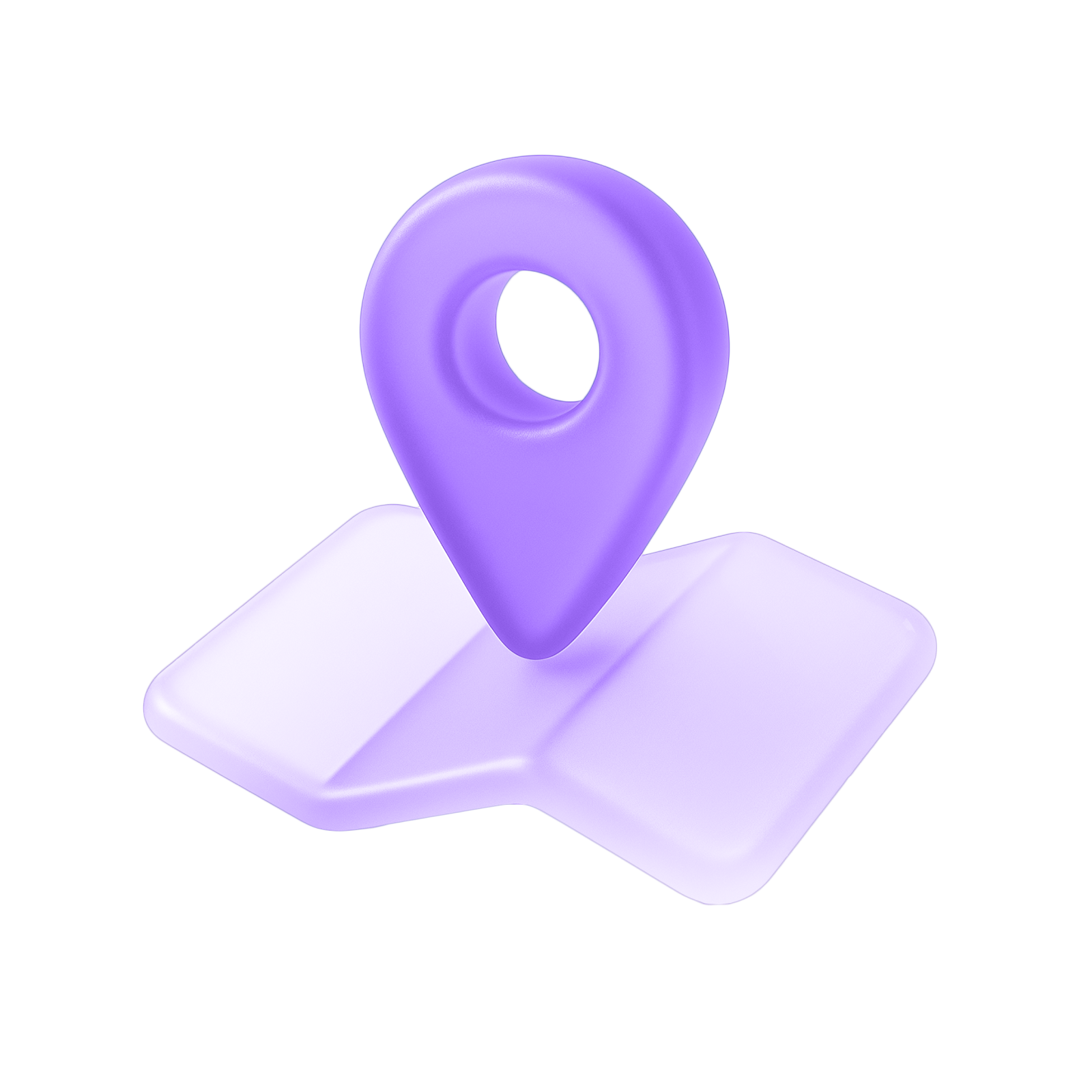 location pin map location - purple icon